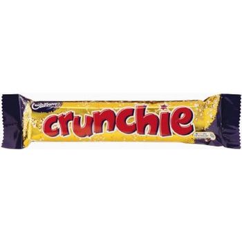 Cadbury Crunchie Bar 50g Multi-coloured