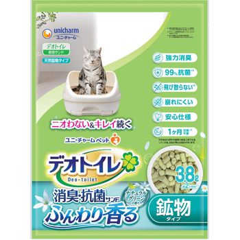 Unicharm Natural Zeolite Cat Litter 3.8L