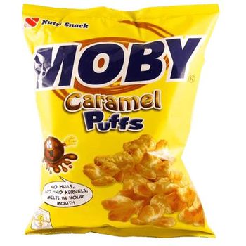Moby Caramel Puffs 60g