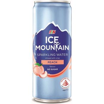 F&N Ice Mountain Sparkling Water Peach 325ml