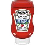 Heinz Tomato Ketchup With No Sugar Added 369g