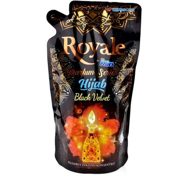 Royale Soklin Hijab Black Velvet Refill 800ml