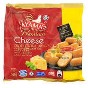 Ayamas Premium Cheese Cocktail Sausages 500g