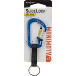 Nite Ize Slidelock 3 Aluminum Key Ring Blue