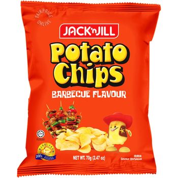 Jack 'n Jill Potato Chips BBQ Flavor 70g