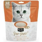 Kit Cat Pur Puree Chicken And Salmon Cat Treat 600g