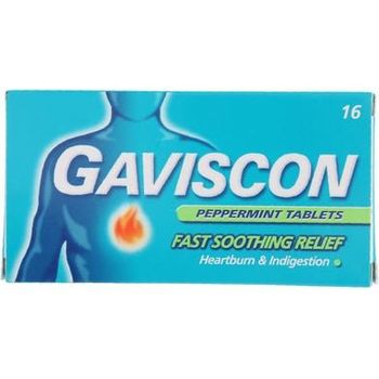 Gaviscon Peppermint Tablets 16pcs