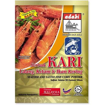 Adabi Kari Udangketam 250g