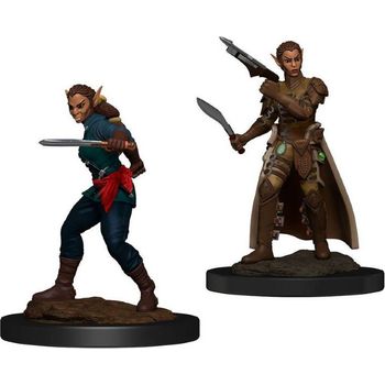 WizKids D&D Nolzur's Marvelous Unpainted Miniatures Shifter Rogue female