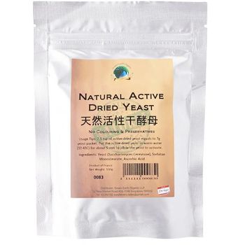 Green Earth Organic Natural Active Dried Yeast 100g