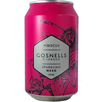 Gosnells of London Hibiscus Sparkling Mead 330ml