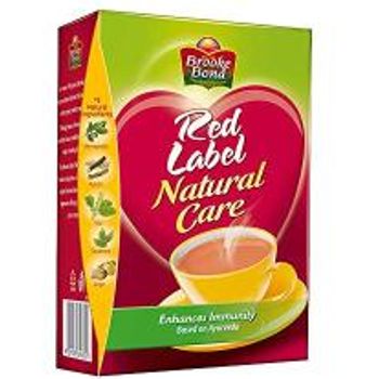 Brooke Bond Red Label Natural Care 5 Ayurvedic Ingredients 500g