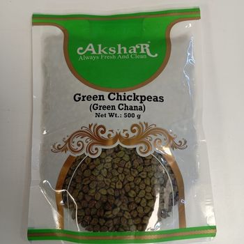 Akshar Green Chickpeas Green Chana 500g
