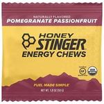 Honey Stinger Organic Energy Chews Pomegranate Passionfruit Sports Nutrition 50g Pack Of 12