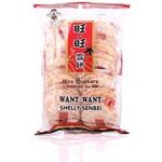 Want Want Rice Crackers Shelly Senbei Original 150g