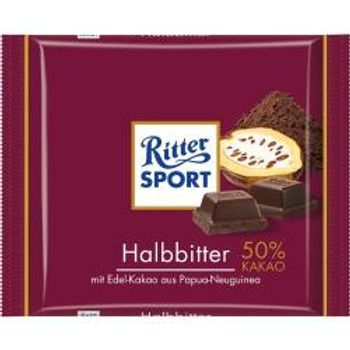 Ritter Sport Halbbitter 3 Bars Each 100g