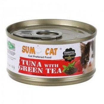 Sumo Cat Canned Food Tuna With Green Tea Jelly 80g