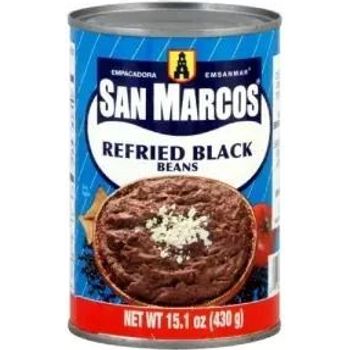 San Marcos Black Beans Fried 430g