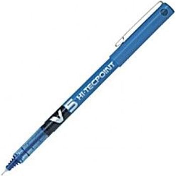 Pilot V5 Rollerball Pen Blue 05mm