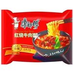 康师傅袋装红烧牛肉味 | Master Kong Roasted Beef Noodle 100g