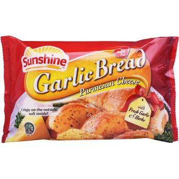 Sunshine Frozen Garlic Bread Parmesan Cheese 270g