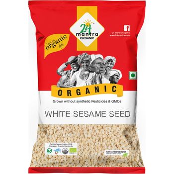 24 Mantra Organic White Sesame Seed 100g