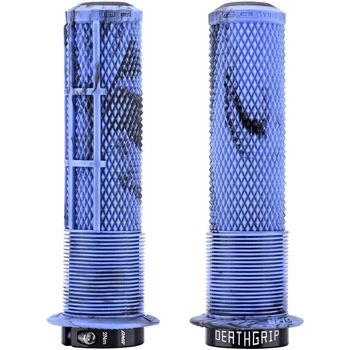 DMR DeathGrip 2 Flanged Grips Thick Lock-On Blue Mable