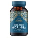 Ayurvediq Wellness - Healing & Wellness, Organic Moringa (120 vegan capsules)