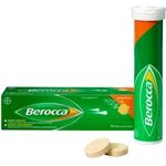 Berocca Orange Flavour Effervescent 15 Tablets 2 Packs 30 Tablets By Berocca