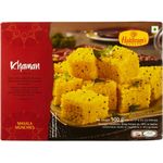 Haldiram's Frozen Khaman Dhokla, 500g
