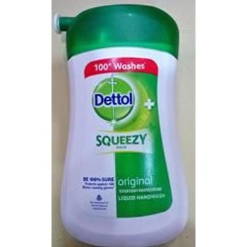 Dettol Squeezy Pack Liquid Handwash 100 Washes100ml