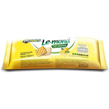 Julie's Cream Puff Sandwich Le Mond Lemon 51g