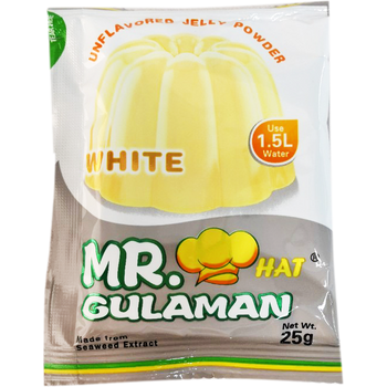 Mr Hat Gulaman Jelly Powder Mix White 25g