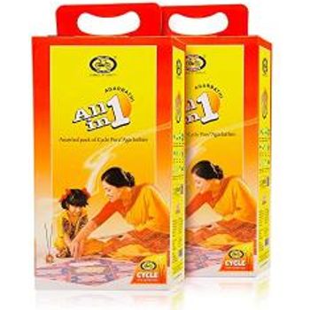 Cycle Agarbatti All In One Assorted Incense Sticks Pack Of 2