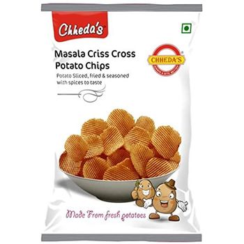 Chheda's Masala Criss Cross Potato Chips 170g