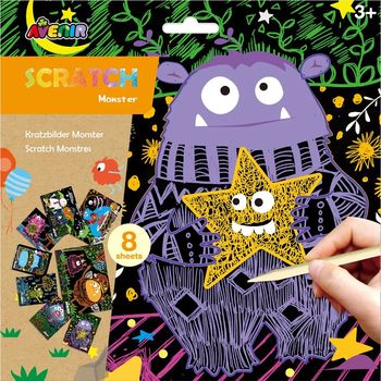 Avenir Scratch For Boys Monster