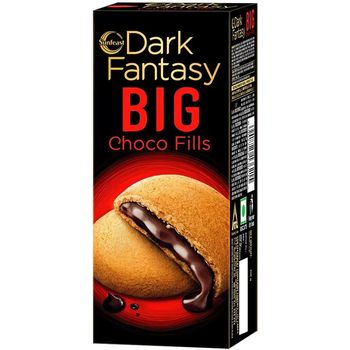 Sunfeast Dark Fantasy Big Choco Fills Crunchy Cookies Filled With Choco Creme 150g