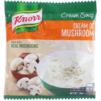Knorr Regular Dry Soup Cream of Mushroom 38g