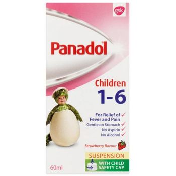 Panadol Suspension 1 to 6 Years 60ml
