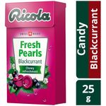 Ricola Fresh Pearls Sugar Candy Blackcurrant 25g