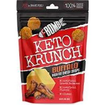 F Bomb Keto Krunch Buffal Cheese Crisps 50g