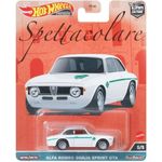 Mattel Hot Wheels Premium Car Culture Spettacolare Alfa Romeo Giulia Sprint GTA