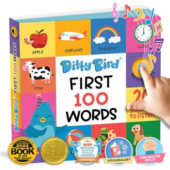 Imagine That Publishing Ditty Bird First 100 Words Education Toy