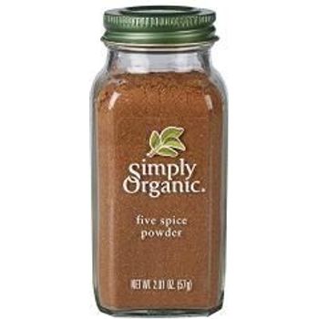Simply Organic Five Spice Powder Certified Organic 2.01oz Pack Of 6