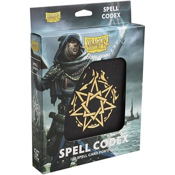 Arcane Tinmen Dragon Shield Spell Codex Portfolio Iron Grey