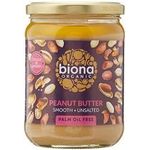 Biona Organic Peanut Smooth Butter 500g