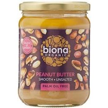 Biona Organic Peanut Smooth Butter 500g