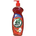 40 Days Dishwash Serai Wangi And Lemon 500ml
