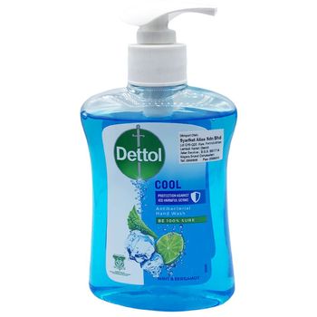Dettol Cool Antibacterial Hand Wash Mint And Bergamot 250g