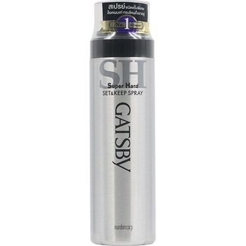 Gatsby Set And Keep Super Hard Spray 180g